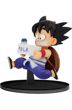  Banpresto Son Goku Milk Delivery Figure - Pre-Owned