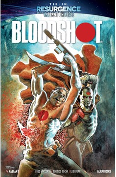 Resurgence Valiant Bloodshot One Shot Cover B Azamor