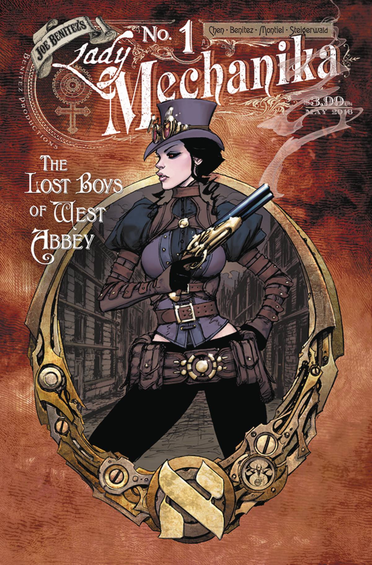 Lady Mechanika Lost Boys of West Abbey #1 Main Covers