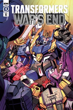 Transformers Wars End #4 Cover C 1 for 10 Khanna Incentive (Of 4)