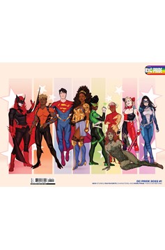 DC Pride 2022 #1 (One Shot) Cover B Joshua Sway Swaby Wraparound Variant
