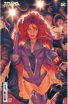 Titans #9 Cover B Joshua Sway Swaby Card Stock Variant