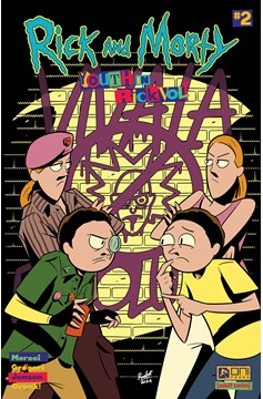 Rick and Morty Youth in Rickvolt #2 Cover B Ahmed Raafat Variant (Mature)