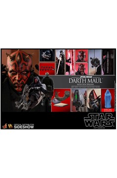 Star Wars Episode I Darth Maul With Sith Speeder Special Edition Dx Series Sixth Scale Figure By Hot
