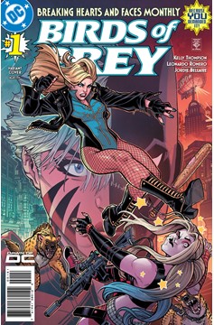 Birds of Prey #1 Cover F 1 for 25 Incentive Nick Bradshaw Card Stock Variant