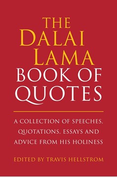 The Dalai Lama Book Of Quotes (Hardcover Book)