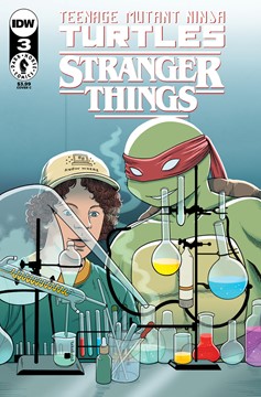 Teenage Mutant Ninja Turtles X Stranger Things #3 Cover C Woodall