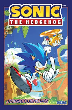 Sonic the Hedgehog Spanish Edition Graphic Novel Volume 1 Consecuencias