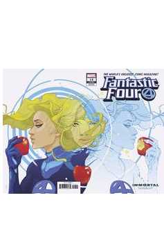 Fantastic Four #14 Ward Invisible Woman Wraparound Variant (2018)