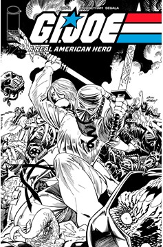 GI Joe A Real American Hero #312 Cover B Andy Kubert Black & White Variant