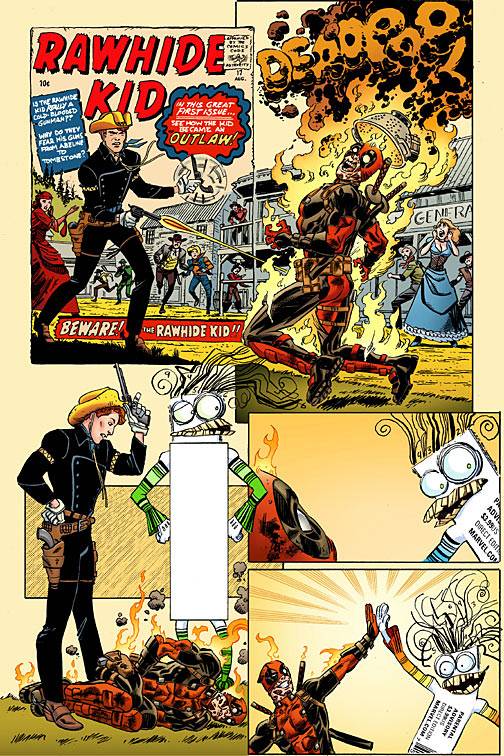 Deadpool #9 Koblish Secret Comic Variant