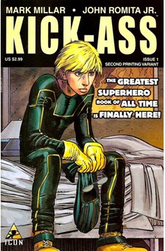 Kick-Ass #1 [Second Printing Variant]