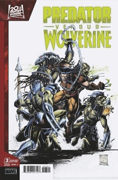 Predator Vs. Wolverine #3 Whilce Portacio Variant