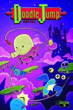 Bedrock City Comic Company. Doodle Jump #3 Video Game Homage Cover
