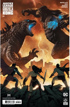 Justice League Vs Godzilla Vs Kong #4 Cover D 1 for 25 Incentive Jorge Molina Card Stock Variant (Of 7)