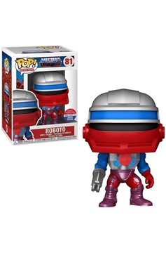 Funko Pop! 81 Masters of the Universe Roboto Toy Tokyo 2021 Imited Edition
