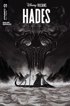 Disney Villains Hades #1 Cover L 1 for 20 Incentive Ranaldi Line Art