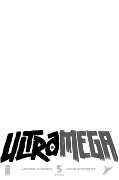 Ultramega by James Harren #5 Cover E Blank Sketch Variant (Mature) (Of 8)