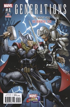 Generations Unworthy Thor & Mighty Thor #1 Marvel Vs Capcom Variant