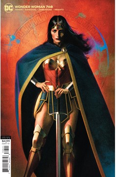 Wonder Woman #768 Cover B Joshua Middleton Card Stock Variant (2016)