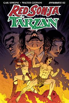 Red Sonja Tarzan #2 Cover B Geovani