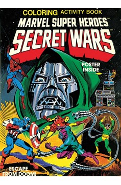 Marvel Sh Secret Wars Activity Book Facsimile Collected Graphic Novel