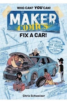 Maker Comics Graphic Novel Fix A Car