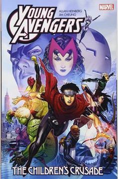 Young Avengers by Heinberg Cheung Graphic Novel Childrens Crusade