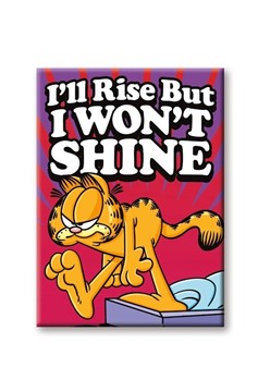 Garfield - I Won't Shine Magnet