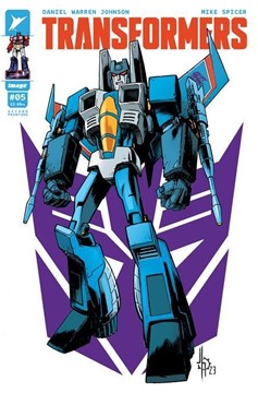 Transformers #5 Second Printing Cover B Jason Howard Variant