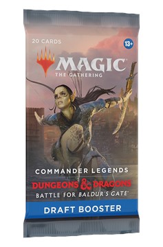 Magic the Gathering TCG: Commander Legends Battle For Baldur's Gate Draft Booster Pack