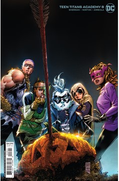Teen Titans Academy #8 Cover B Philip Tan Card Stock Variant