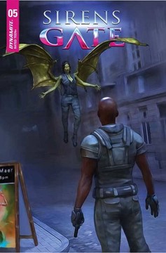 Sirens Gate #5 Cover E Last Call Maer Wings Original