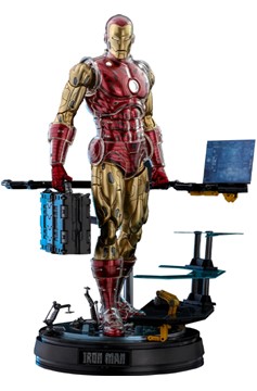 Iron Man (Deluxe) Sixth Scale Collectibles - The Origins Collection - Comics Masterpiece Series Diec
