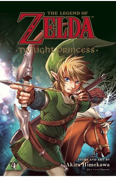 Legend of Zelda Twilight Princess Manga Volume 4