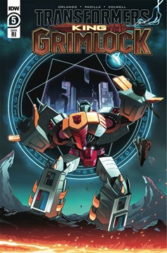 Transformers King Grimlock #5 Cover C 1 for 10 Incentive Byrne (Of 5)