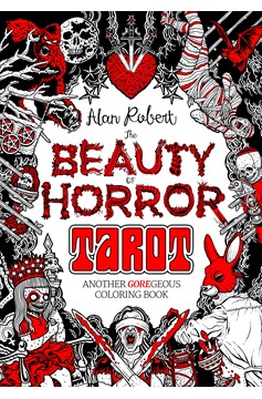 Beauty of Horror Coloring Book Volume 7 Tarot Coloring Book