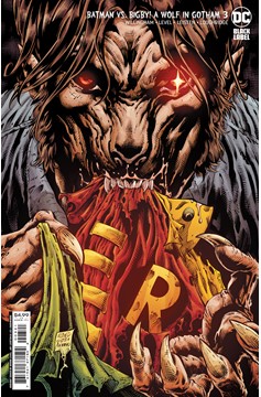 Batman Vs Bigby A Wolf In Gotham #3 Cover B Brian Level & Jay Leisten Card Stock Variant (Mat (Of 6)