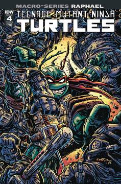 Teenage Mutant Ninja Turtles Macroseries Volume 4 Raphael Cover B Eastman