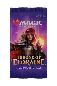 Magic the Gathering CCG Throne of Eldraine Draft Booster Pack