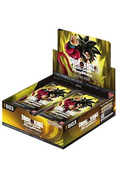 Dragon Ball Super Fusion World Tcg: Raging Roar Booster Display [Fb-03]