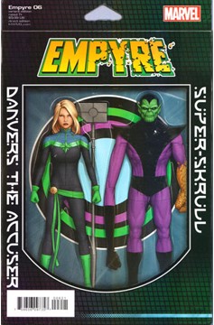 Empyre #6 [John Tyler Christopher 'Action Figures' Cover (Danvers The Accuser And Super-Skrull)]
