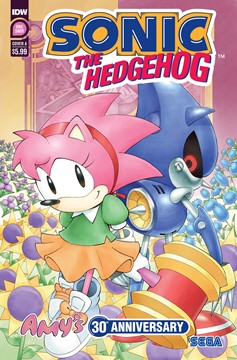 Sonic the Hedgehog Amy's 30th Anniversary Special Cover A Hammerstrom