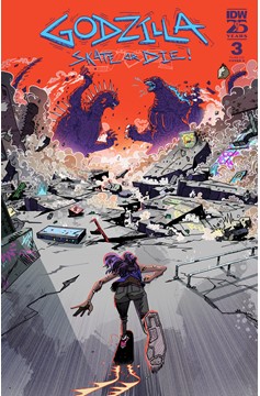 Godzilla Skate or Die #3 Cover A Joyce