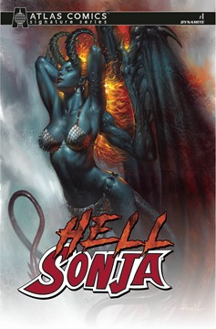 Hell Sonja #1 Cover L Hastings Signed Atlas Edition