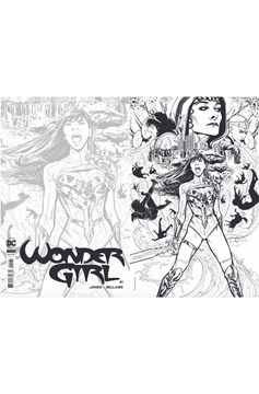 Wonder Girl #1 Incentive 1 For 50 Joelle Jones Black & White Card Stock Variant