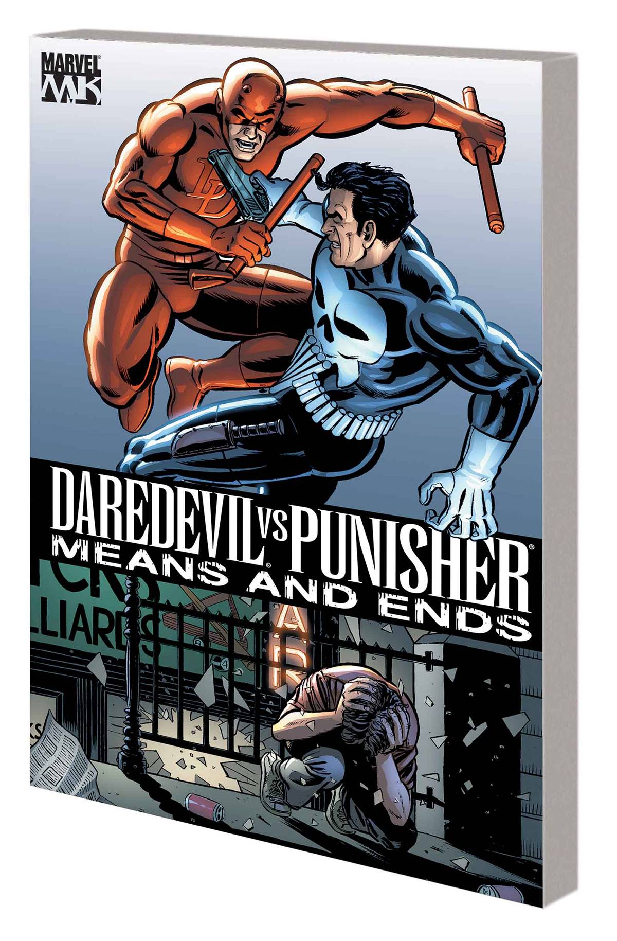 Daredevil Vs Punisher Means And Ends Graphic Novel New Printing