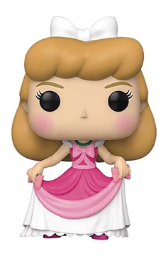Pop Disney Cinderella In Pink Dress Vinyl Figure