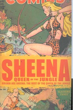 Golden Age Best of Sheena Queen of the Jungle Graphic Novel #1