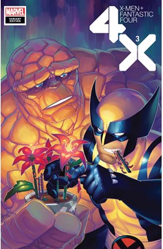 X-Men Fantastic Four #3 Hetrick Flower Variant (Of 4)